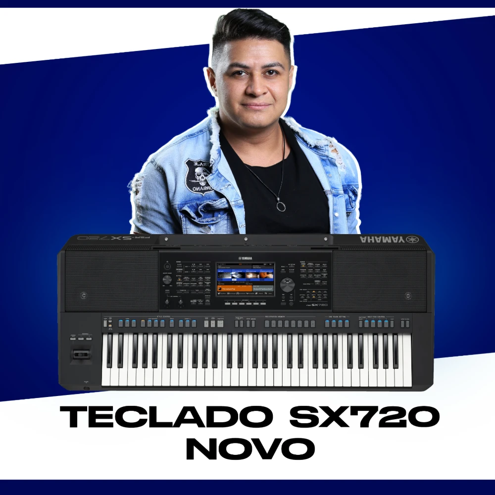 Teclado Yamaha Sx720 ou PIX de 7 MIL - André Teclas Teclado Yamaha Sx720 ou PIX de 7 MIL - André Teclas