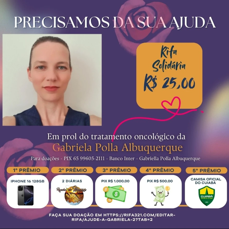 AJUDE A GABRIELA AJUDE A GABRIELA