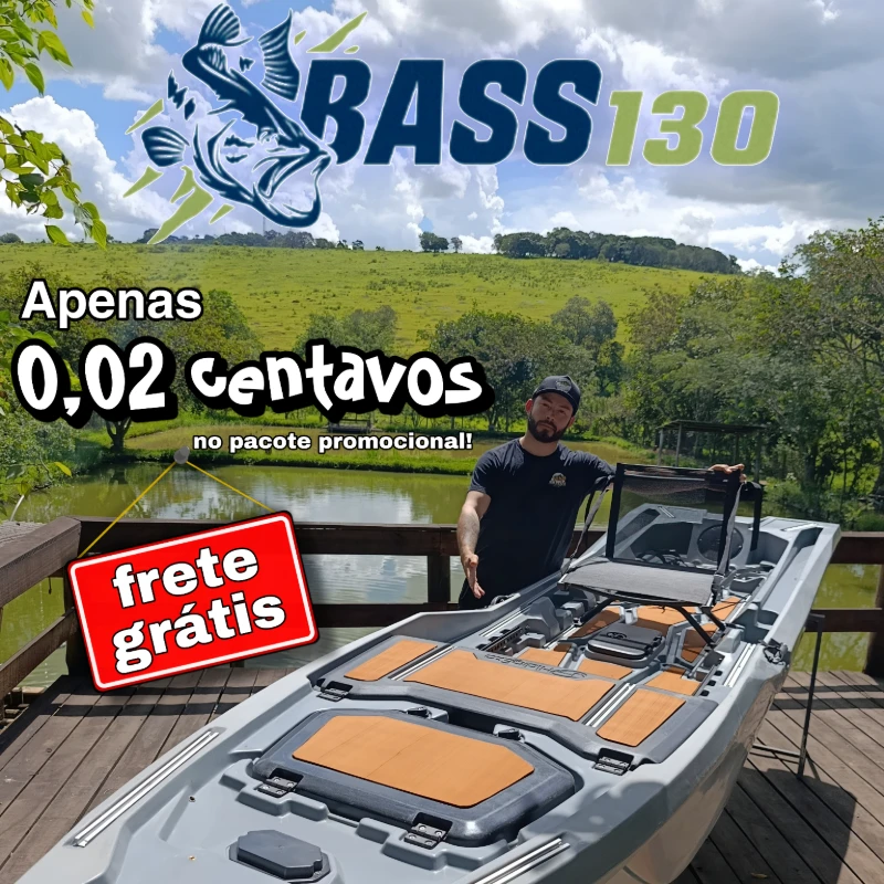 Caiaque Bass 130 ou 7mil Caiaque Bass 130 ou 7mil