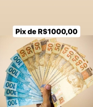 SORTEIO R$ 1.000,00 NO PIX 