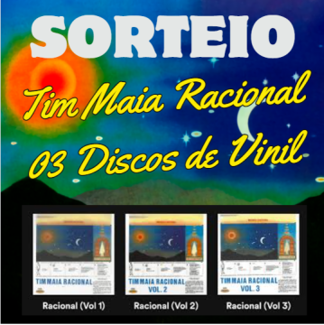 LPs Tim Maia - Racional - Volumes 1, 2 e 3