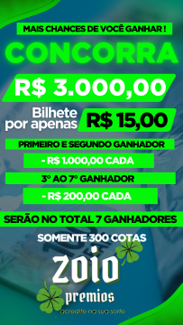 Sorteio de 3.000