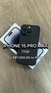 IPHONE 15 PRO MAX 250GB